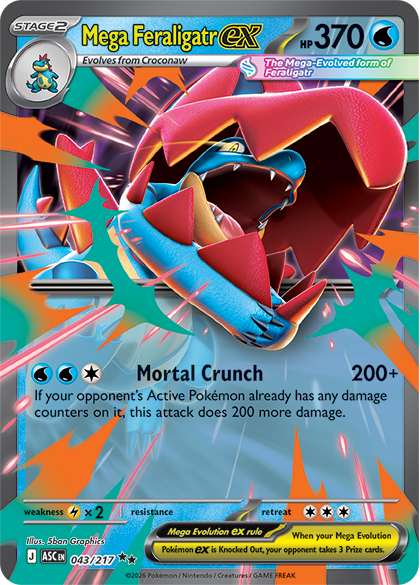 Ascended Heroes Mega Feraligatr ex Box 2