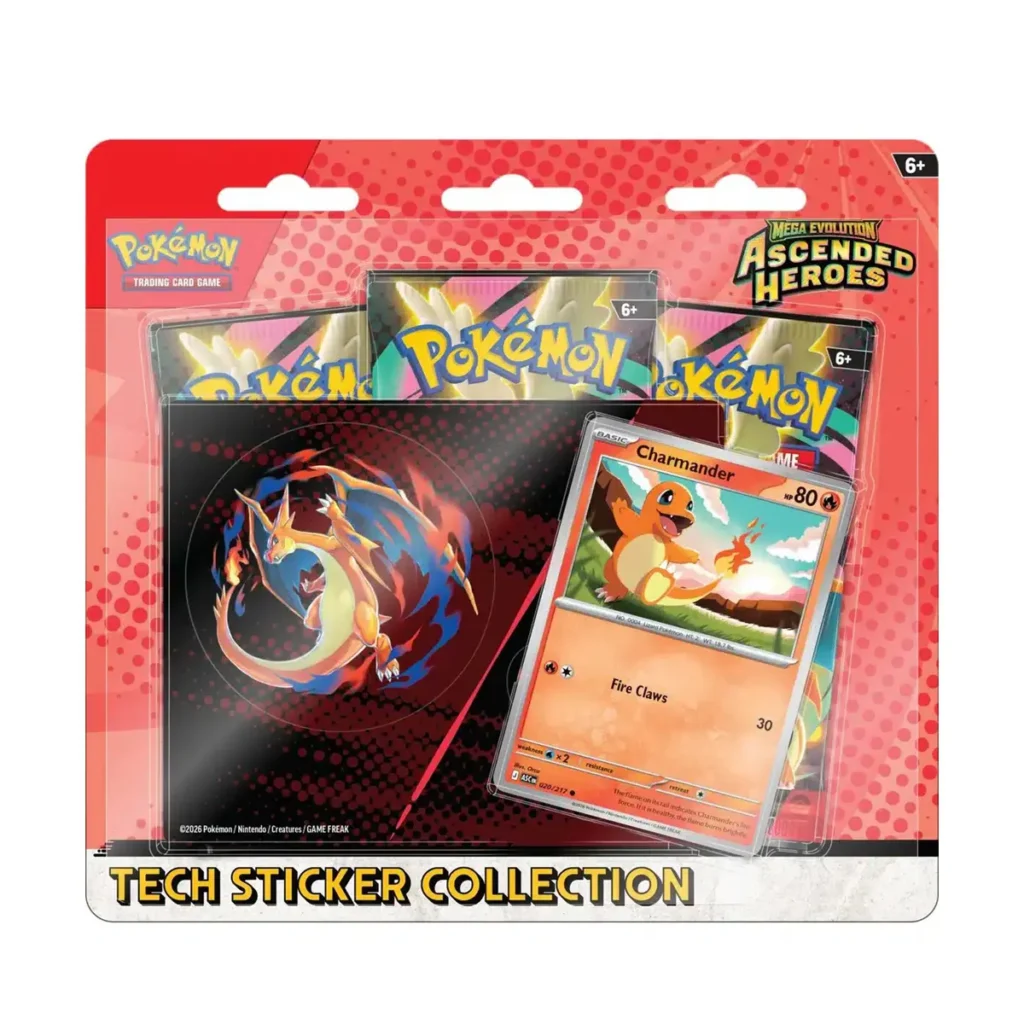 Ascended Heroes Tech Sticker Collection Charmander 1